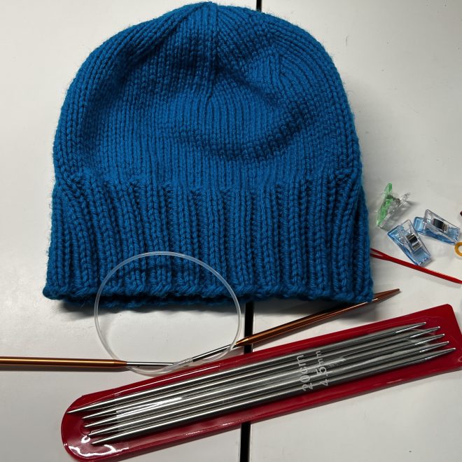 Simple Men’s Knit Hat